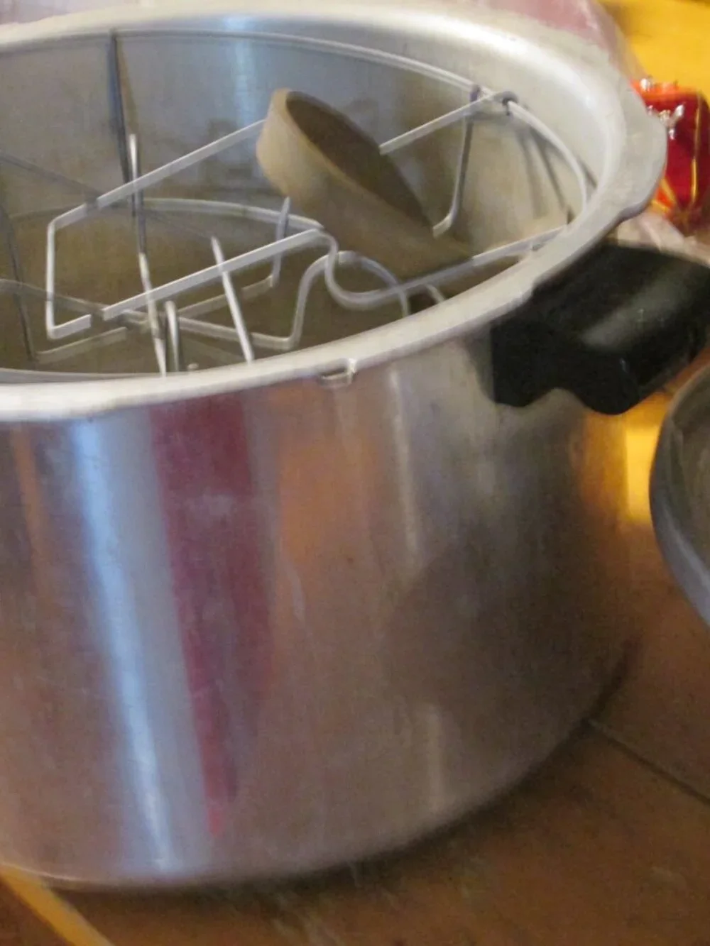 XL vtg Pressure cooker Mirro 16 qt rack basket jiggler new seal